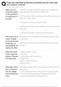 NURS 3001 MIDTERM QUESTIONS & ANSWERS SOLVED 100&percnt; CORRECT&sol;NEWEST UPDATE&excl;&excl;&excl;
