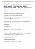OHIO PTA JURISPRUDENCE EXAM &vert; NEWEST ACTUAL EXAM COMPLETE QUESTIONS AND VERIFIED ANSWSERS GRADED A&plus; &vert; 100&percnt; PASS &vert; 2025 UPDATE&excl;