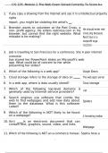 CIS 105&colon; Module 2 The Web Exam Solved Correctly To Score A&plus;