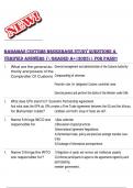 BAHAMAS CUSTOMS BROKERAGE STUDY QUESTIONS & VERIFIED ANSWERS &vert; GRADED A&plus;&vert;2025&vert;&vert; FOR PASS&excl;&excl;