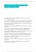 68W FC1 Exam with Questions and Correct Answers 2025&period;