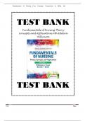 Test Bank For Fundamentals of Nursing Theory Concepts and Applications 4th Edition By Judith M Wilkinson&comma; Leslie S Treas&comma; Karen L Barnett &comma; Mable H Smith ISBN&semi;9780803676862 ALL Chapters Covered&period;