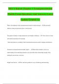 MFT Clinical Chapter 3 Transgenerational Models Exam Questions And Answers Latest Update Graded A&plus;