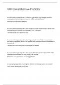VATI Comprehensive Predictor Questions and Verified Answers &lpar;100&percnt; Correct Score&rpar; &lpar;Answer Key&rpar; GRADED A&plus;&period;