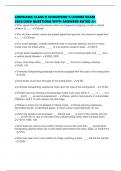 LOUISIANA CLASS D CHAUFFEUR'S LICENSE EXAM 2025&sol;2026 QUESTIONS WITH ANSWERS RATED A&plus;