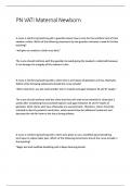 PN VATI Maternal Newborn Questions & answers&period;