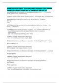 MASTER RESILIENCE TRAINING MRT EVALUATION EXAM 2025&sol;2026 QUESTIONS WITH ANSWERS RATED A&plus;
