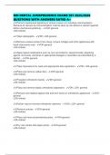 MN DENTAL JURISPRUDENCE EXAMS SET 2025&sol;2026 QUESTIONS WITH ANSWERS RATED A&plus;