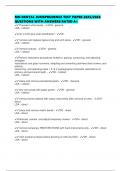 MN DENTAL JURISPRUDENCE TEST PAPER 2025&sol;2026 QUESTIONS WITH ANSWERS RATED A&plus;