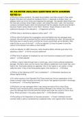 NC ADJUSTER 2025&sol;2026 QUESTIONS WITH ANSWERS RATED A&plus;