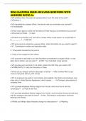 NNA CALIFONIA EXAM 2025&sol;2026 QUESTIONS WITH ANSWERS RATED A&plus;