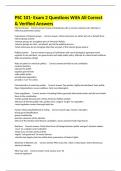 PSC 101- Exam 2 Questions With All Correct & Verified Answers