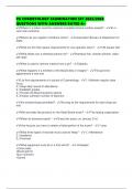 PA COSMETOLOGY EXAMINATION SET 2025&sol;2026 QUESTIONS WITH ANSWERS RATED A&plus;