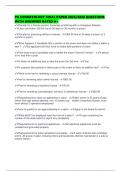 PA COSMETOLOGY FINAL PAPER 2025&sol;2026 QUESTIONS WITH ANSWERS RATED A&plus;