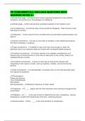 PN FUNDAMENTALS 2025&sol;2026 QUESTIONS WITH ANSWERS RATED A&plus;