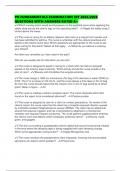PN FUNDAMENTALS EXAMINATION SET 2025&sol;2026 QUESTIONS WITH ANSWERS RATED A&plus;