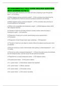 PN FUNDAMENTALS FINAL PAPER 2025&sol;2026 QUESTIONS WITH ANSWERS RATED A&plus;