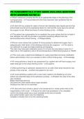PN FUNDAMENTALS STUDY GUIDE 2025&sol;2026 QUESTIONS WITH ANSWERS RATED A&plus;