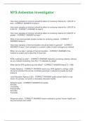 NYS Asbestos Investigator  &vert; Questions and Answers &vert; 2025 Update &vert; 100&percnt; Correct&period;