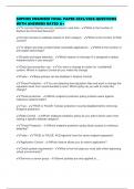SOPHOS ENGINEER FINAL PAPER 2025&sol;2026 QUESTIONS WITH ANSWERS RATED A&plus;