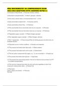 WGU BIOCHEMISTRY OA ACTUAL EXAM SCRIPT 2025&sol;2026 QUESTIONS WITH ANSWERS RATED A&plus;