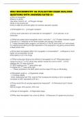 WGU BIOCHEMISTRY OA EVALUATION EXAM 2025&sol;2026 QUESTIONS WITH ANSWERS RATED A&plus;