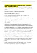 WGU BIOCHEMISTRY OA EXAM 2025&sol;2026 QUESTIONS WITH ANSWERS RATED A&plus;