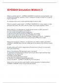 ISYE6644 Simulation Midterm 2  &vert; Questions and Answers &vert; 2025 Update &vert; 100&percnt; Correct&period;