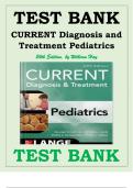 Current Diagnosis and Treatment&colon; Pediatrics &vert; 24th Edition &vert; William Hay &vert; Full Test Bank with Answers