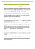 PSY 340 Personality Midterm Test Questions and Answers Already Passed Latest Update 2025 