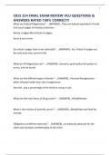 CRJS 324 FINAL EXAM REVIEW VCU QUESTIONS & ANSWERS RATED 100&percnt; CORRECT&excl;&excl;