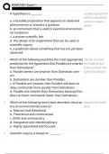 ENVR 1001 EXAM 1 QUESTIONS WITH COMPLETE SOLUTIONS&sol;NEWEST UPDATE