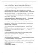 BCIS EXAM 1 UNT QUESTIONS AND ANSWERS