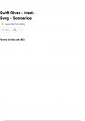 Swift River - Med-Surg - Scenarios
