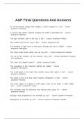 A&P1 QUESTIONS AND ANSWERS