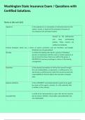 Disability and Life Washington Test &sol; Strategies of Key Quizzes & Correct Answers&period;