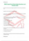 SMQT-Angie Exam Study Guide Questions and Answers 2025