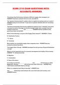 SCMN 3710 EXAM QUESTIONS WITH ACCURATE ANSWERS 
