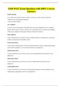 C836 WGU Exam Questions with 100&percnt; Correct Answers&period;