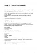 COG170&colon; Cogito Fundamentals Questions with Answer Rationales &lpar;2026&sol;2027&rpar;