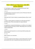 WGU C836 EXAMS BUNDLE LATEST 2025