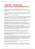 CRIM 1001 - 082&sol;083 FINAL QUESTIONS & ANSWERS&lpar;RATED A&plus;&rpar;