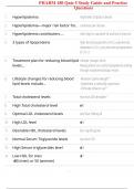 PHARM 180 Quiz 5 Study Guide and Practice Questions