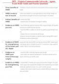 DPT - Virginia Commonwealth University - Agents Exam Study Guide and Practice Questions