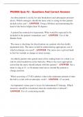 PN3006 Quiz &num;2 - Questions And Correct Answers