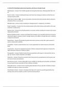 2&period;3 AMA PCM Marketing Analysis Exam Questions and Answers Already Passed 