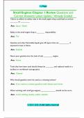 Small Engines &ndash; Chapter 1 Review Questions and Correct Answers &ndash; Safety and Shop Procedures &ndash; 2025&sol;2026 Edition