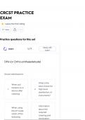 CRCST PRACTICE EXAM