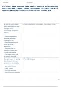 IFSTA TEST BANK MIDTERM EXAM NEWEST VERSION WITH COMPLETE  QUESTIONS AND CORRECT DETAILED ANSWERS ACTUAL EXAM WITH  VERIFIED ANSWERS ASSURED PASS GRADED A&plus; BRAND NEW