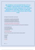 JBL MODULE 4 EXAM 2025 WITH ACTUAL  CORRECT QUESTIONS AND VERIFIED  DETAILED ANSWERS &vert;FREQUENTLY TESTED  QUESTIONS AND SOLUTIONS &vert;ALREADY  GRADED A&plus;&vert;LATEST UPDATE&vert;GUARANTEED  PASS